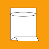 Side Weld Bag with Bottom Gusset and Lip with Self Adhesive Strip