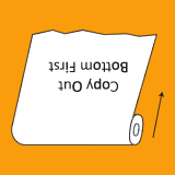 Copy out Bottom First